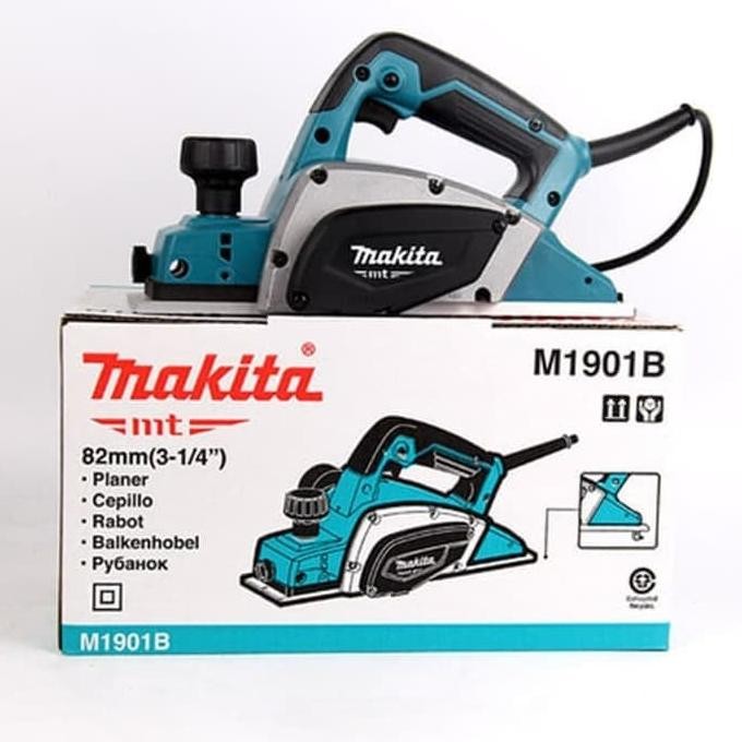 PAKET MAKITA Mesin Serut Kayu M1901B - Planer Ketam M 1901 B MAKITA