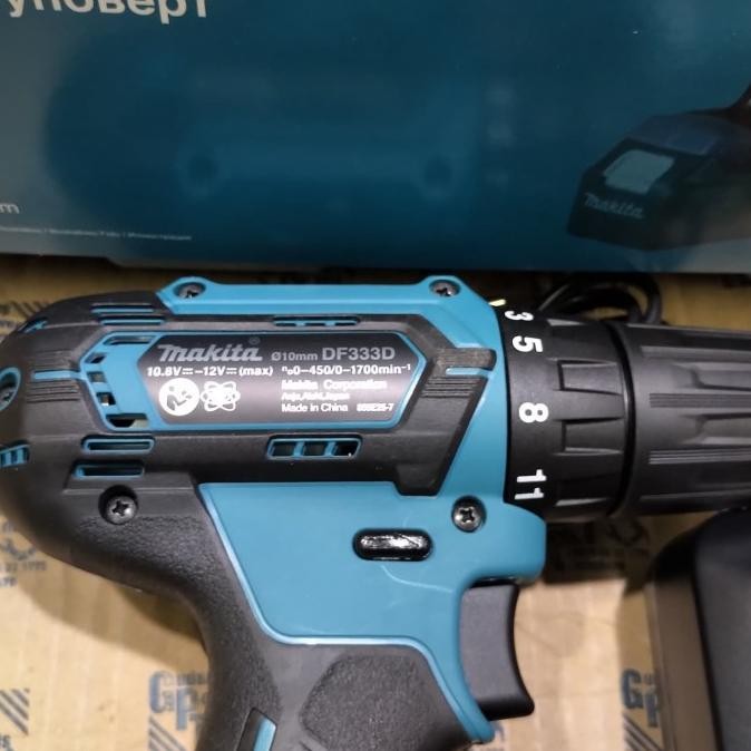 Mesin Bor Baterai Cordless Drill 12V Makita Df333D Original Dan Terpercaya