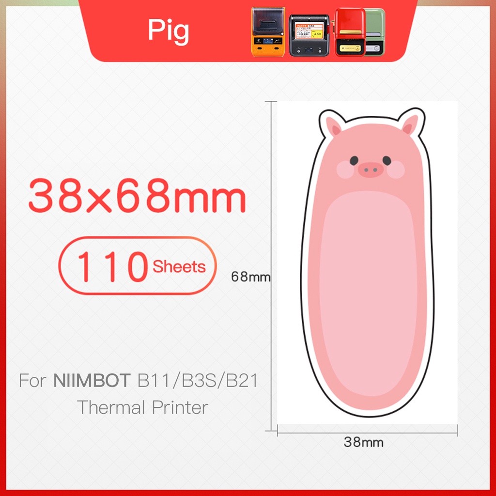 

Niimbot B21 B3S Printer Label Mini Kertas Label Kartun Lucu Label Pita Label Stiker Pembuat Label Printer Label |76B0CDFC|