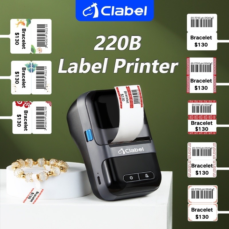 

Printer Label Harga Genggam Portabel CLABEL 220B Dapat Mencetak Label Makanan, Label Kode Batang, Label Harga, Label Perhiasan, Label Kwitansi, Printer Kode Batang Termal Bluetooth Kecil |gPBtLRgf|