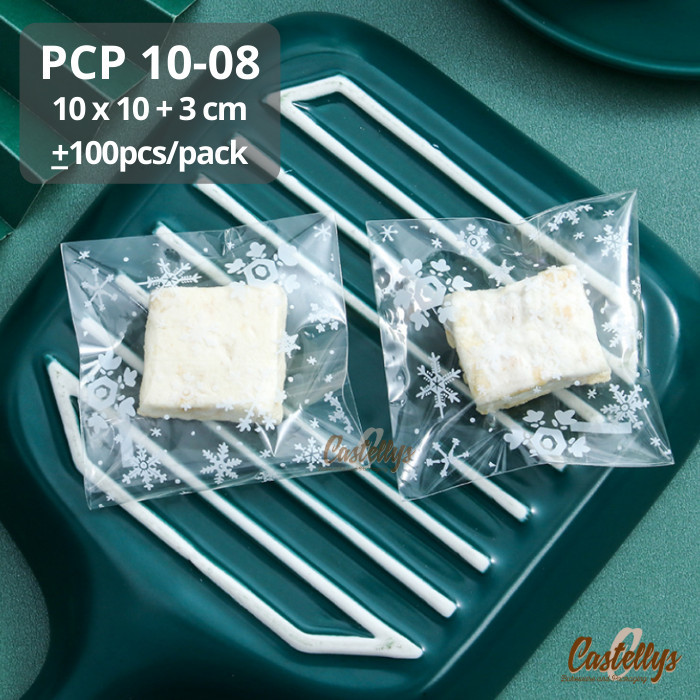 

TERBARU - Plastik Cookies Perekat PCP 10-08 Snowflake Kue Kering Nastar Mochi