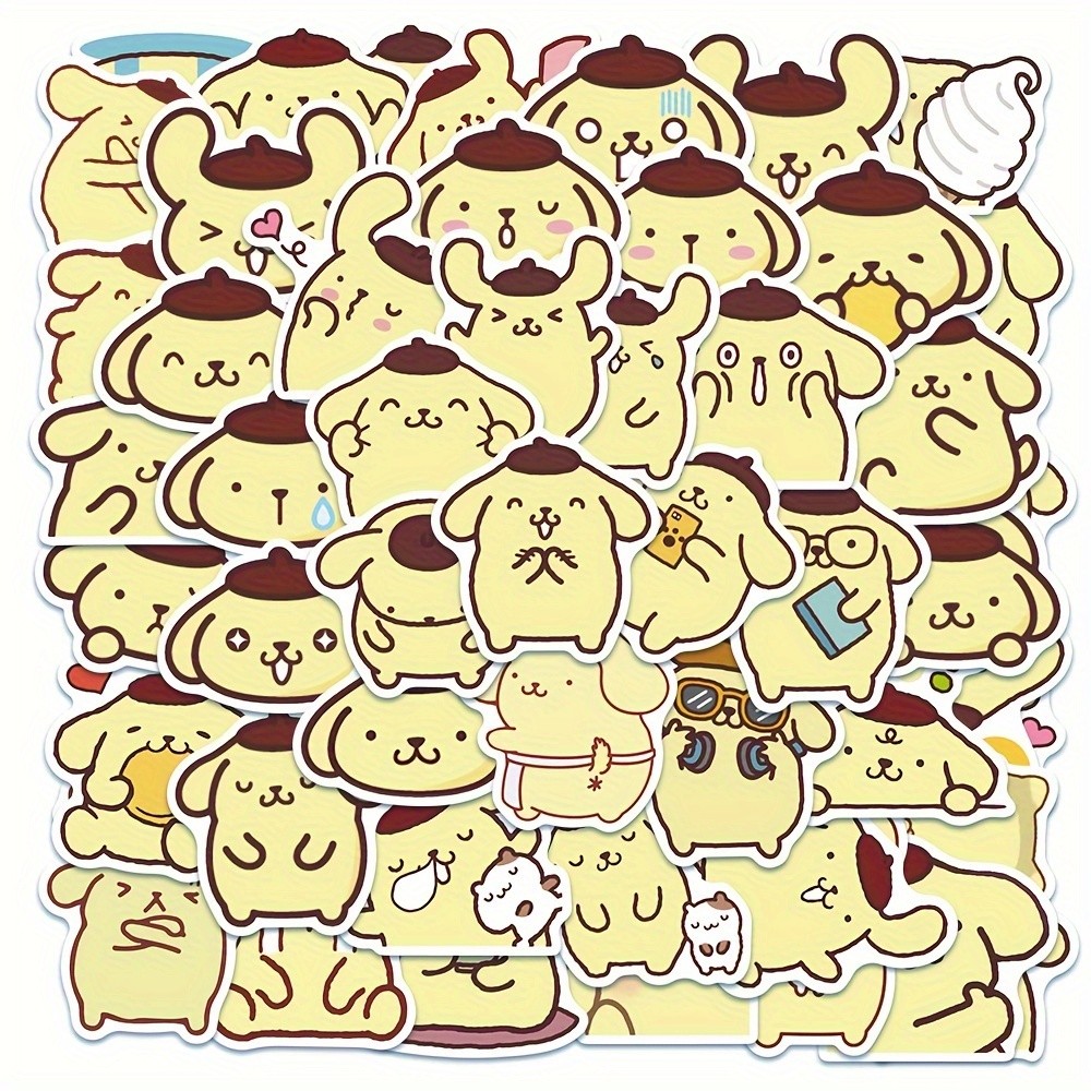 

25pcs Stiker Lucu Pudding Dog Pompompurin | Sticker Lucu | Sticker Aesthetic | Sticker Hp | Sticker Tumblr | Sticker Decoratif | Sticker journal | Sticker Anti Air