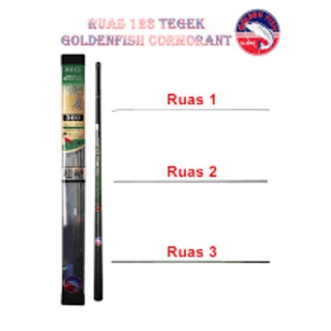 Ruas 123 Joran Tegek GOLDENFISH CORMORANT