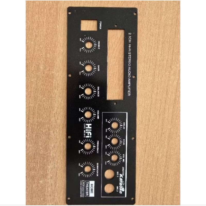 PANEL  DEPAN UNTUK DMS -5700 TONE DMS-215 AKTIF BAHAN BESI TEBAL