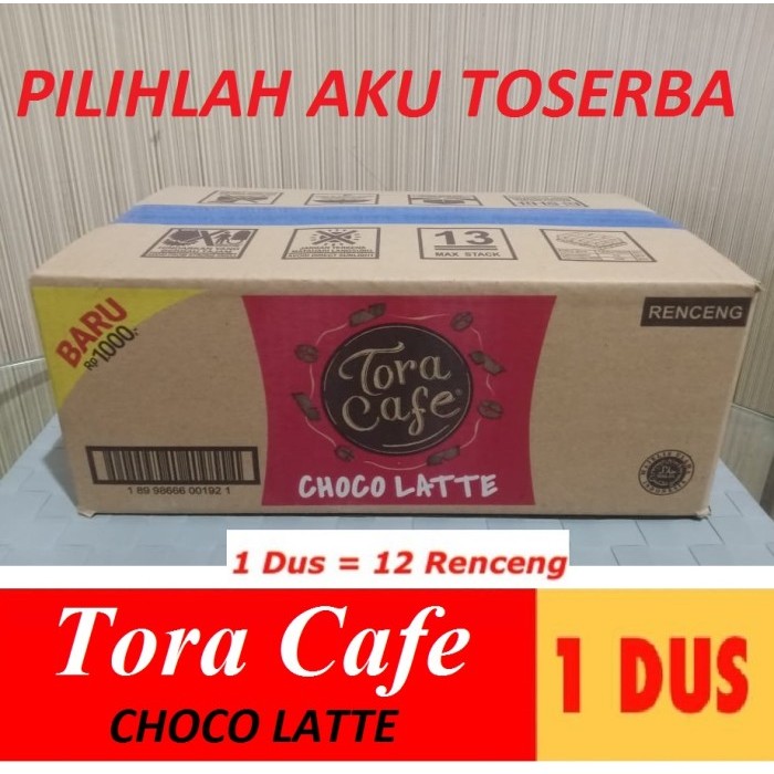 

Diskon Torabika Tora Cafe Choco Latte 23,5Gr X 10Pcs (Harga 1 Dus)