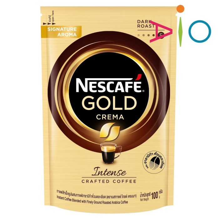 

Best Seller Nescafe Gold Crema Intense Craffed Coffee 100G