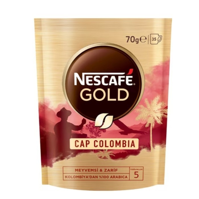 

Nescafe Gold Cap Colombia Alta Rica Import Turki 70 G