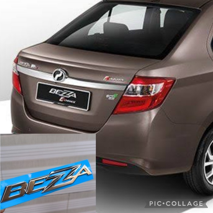 emblem tulisan bezza perodua