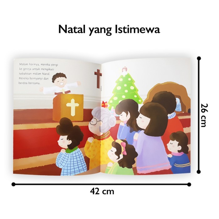 

Buku Cerita Hadiah NATAL YANG ISTIMEWA Read A Story Erlangga For Kids