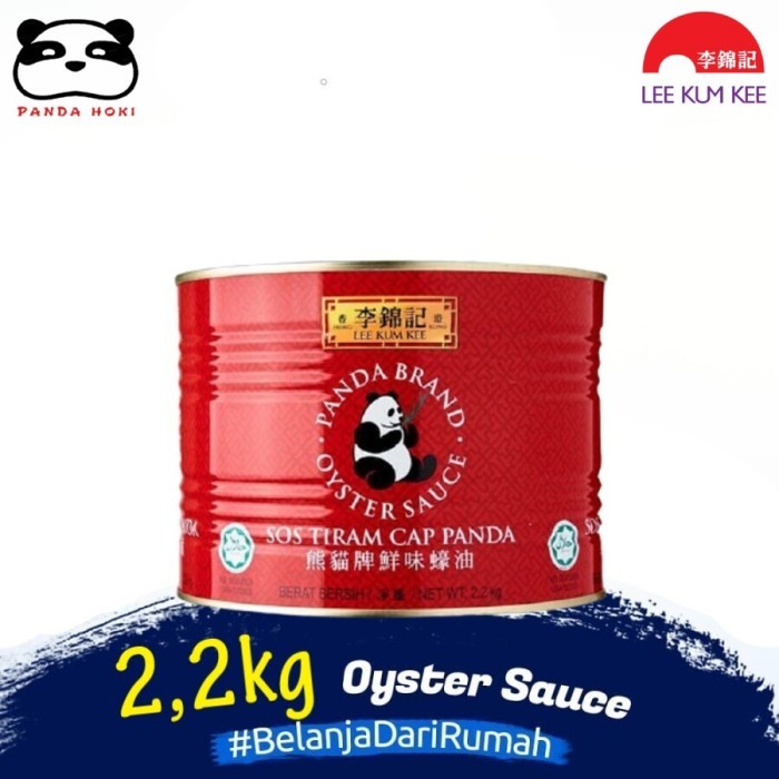 

Lee Kum Kee Panda Oyster Sauce 2.2Kg / Saus Tiram