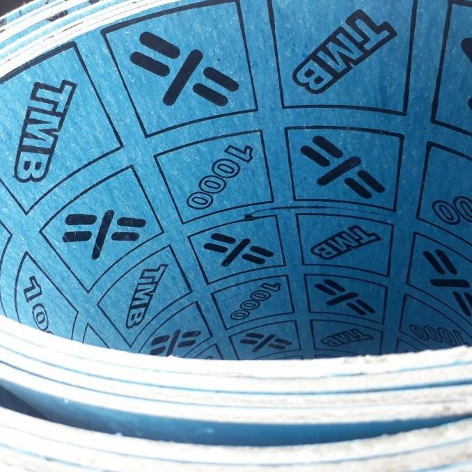 

TOMBO 1000 BIRU 0.5MM PACKING API KERTAS GASKET FLANGE SEAL ASBESTOS ORIGINAL DAN TERPERCAYA