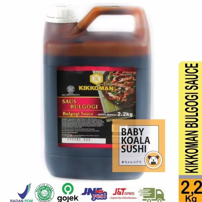 

BULGOGI SAUCE HALAL 2,2Kg By Kikkoman | Saus Korea KS