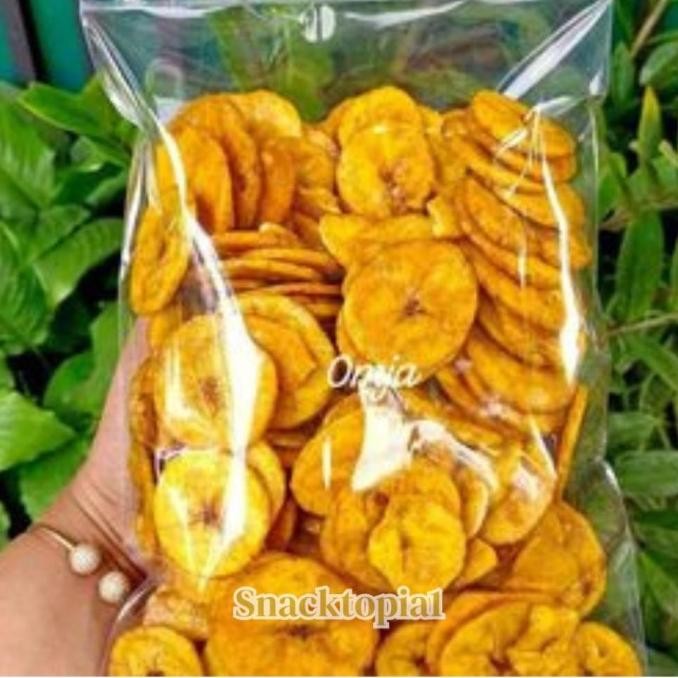 

GROSIR SALE! Keripik Pisang koin kripik pisang manis keripik pisang original - 1 Kg TERLARIS