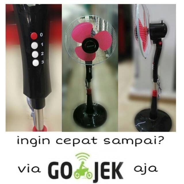 Kipas Stand Fan Mastap /Kipas Angin Berdiri