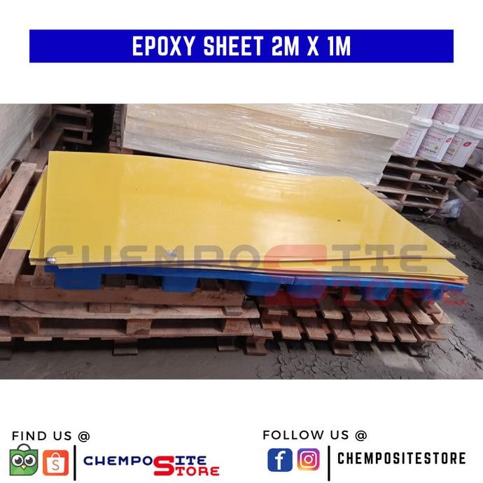 Epoxy Fiberglass Sheet ( G11 ) / Resin Kuning Lembaran