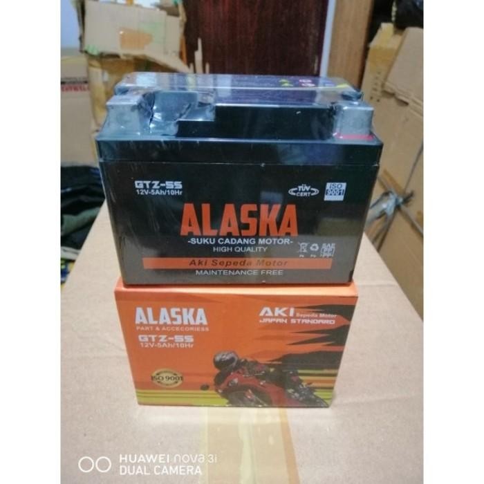 ALASKA Aki Motor Honda Vario Aki Accu Kering Vario 110 Karbu / Vario Techno 110 / Vario Techno 125 O