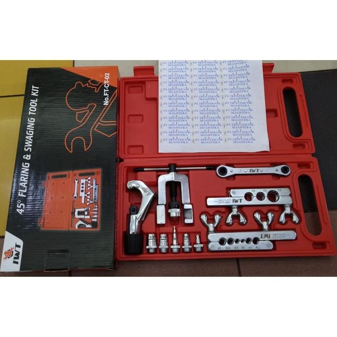 flaring swaging tool set iwt