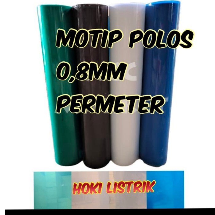 NEW fiber penutup pagar polos / plastik pagar / fiber 0,8mm tinggi 1meter
