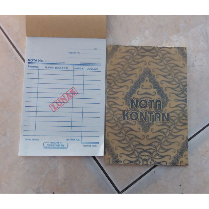 

HARGA DISC - nota kontan / bon Lunas