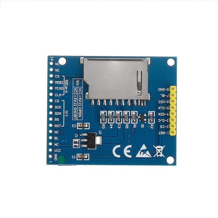 5pcs 1,8 Inch LCD TFT Tampilan Modul Dengan PCB Backplane