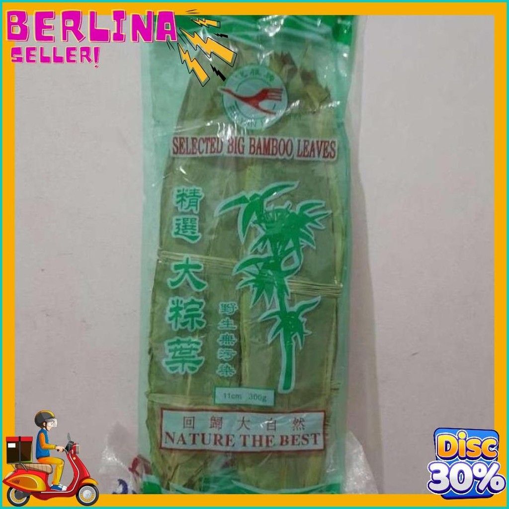 

Lebar 12Cm Isi 100Pcs Daun Bambu Bacang / Big Bamboo Fresh Premium (6.6)