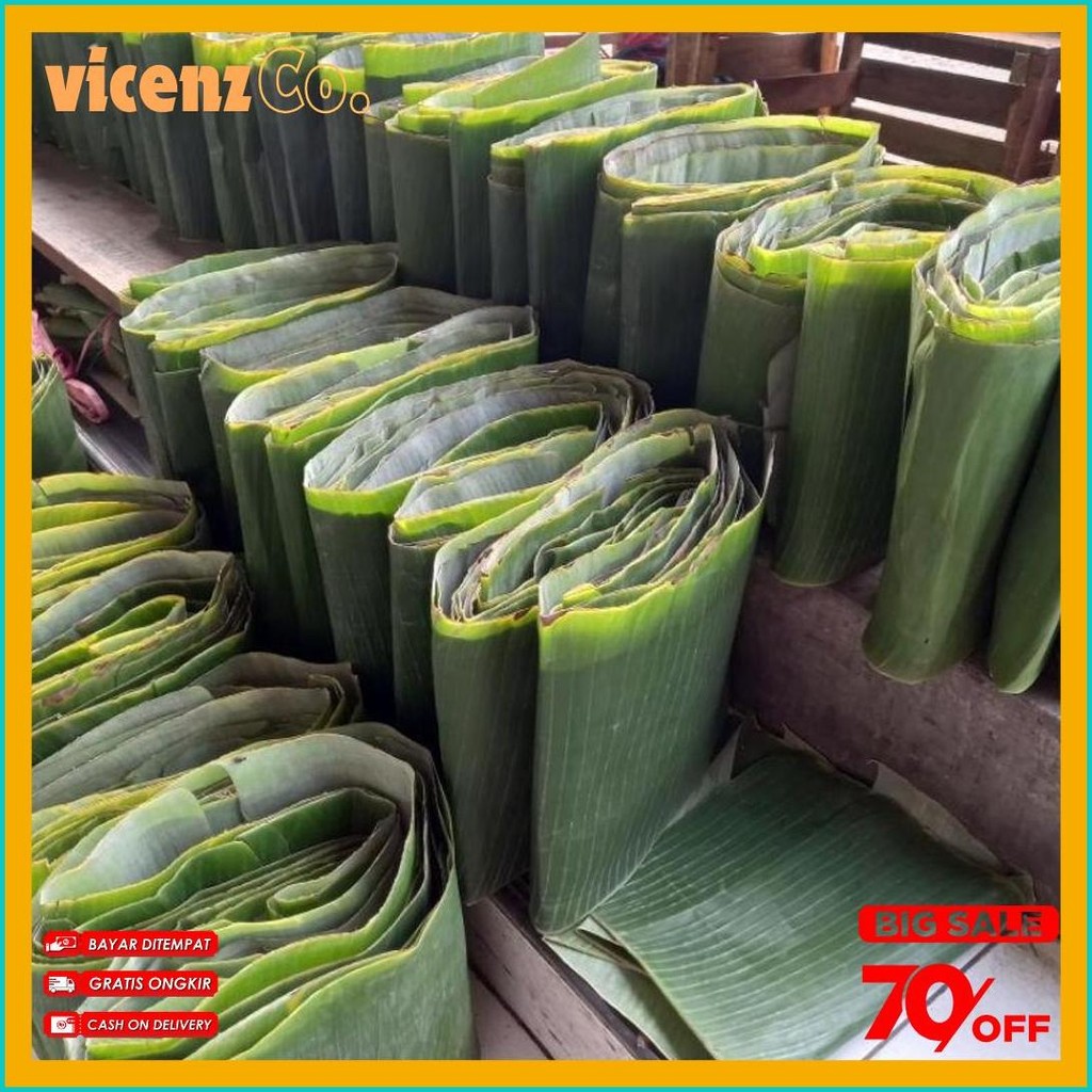 

Daun Pisang Batu Daun Pembungkus Kue (6.6)
