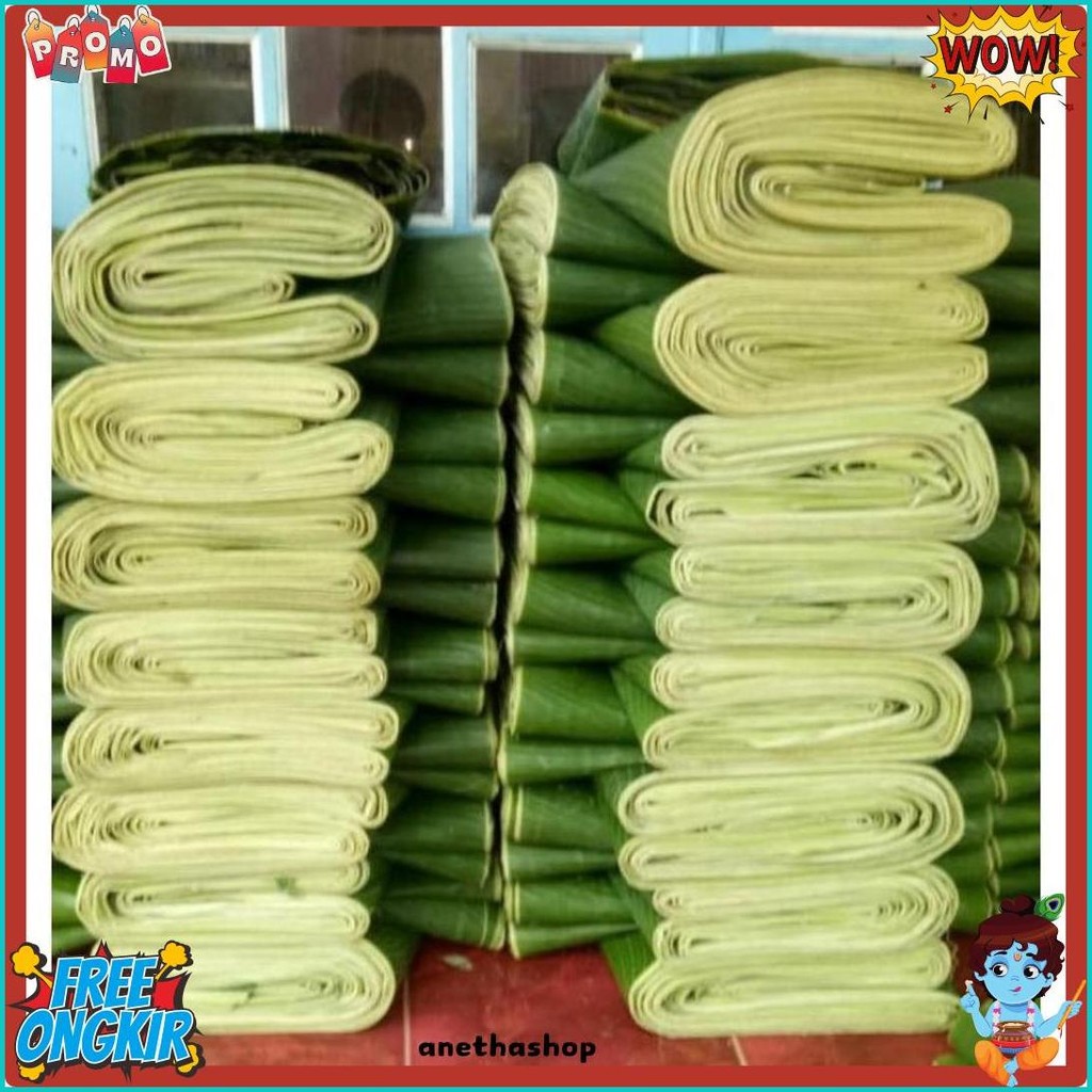 

Daun Pisang Batu Asli Per Gepok (Lagi Viral)