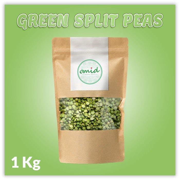 

Organic Green Split Beans - Kacang Hijau Belah - 1 kg