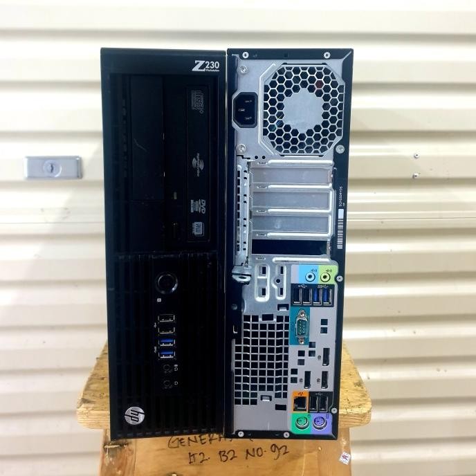 Pc Komputer Dan server Hp Z230 Soket 1150 Model desktop sff kosongan