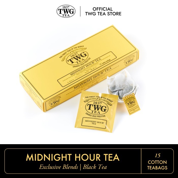 

TWG Tea Midnight Hour Tea, Cotton Teabag