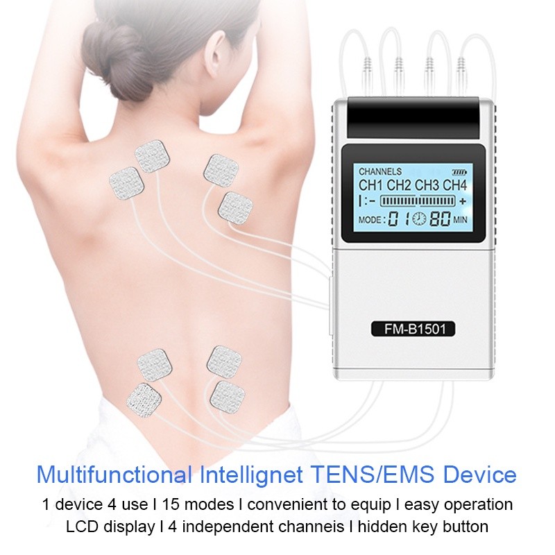 Garansi&100%ALAT PIJAT TERAPI LISTRIK TENS&EMS REFLEKSI AKUPUNTUR ELECTRIC MASSAGE