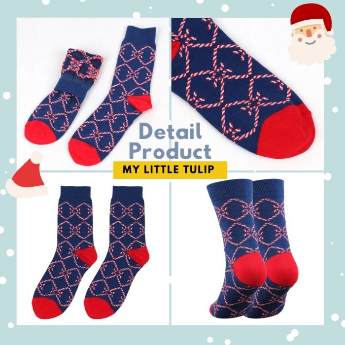 Kaos Kaki Natal Christmas Sos Kado Natal Anak Cucu Remaja Xmas Gift