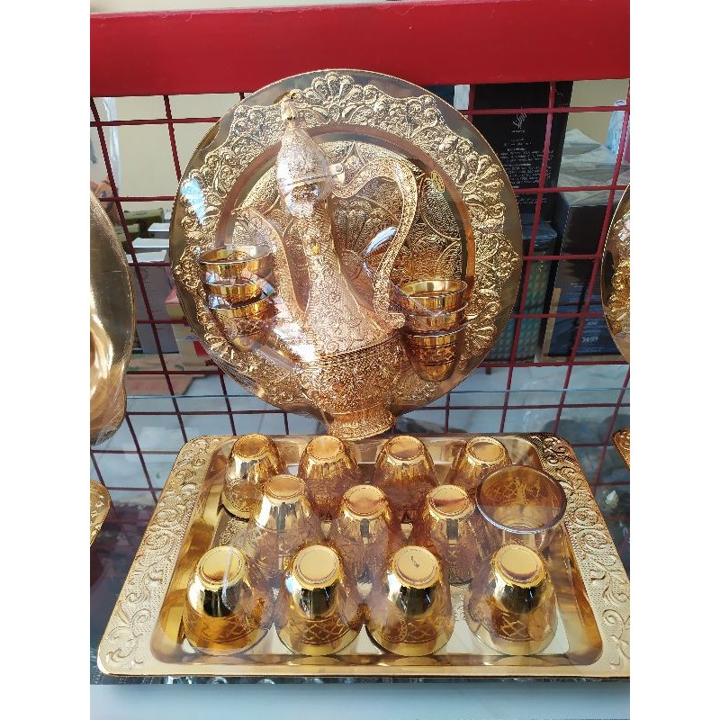 TEKO ARAB SET EMAS AIR ZAMZAM