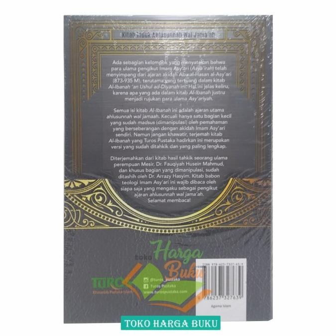 

Promo Kitab Al-Ibanah Rujukan Orisinil Akidah Asy'Ariyah Imam Asyari Turos