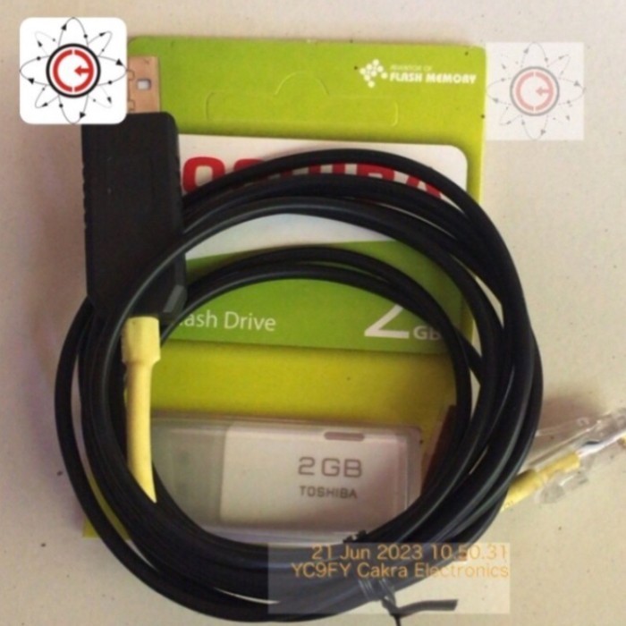 SacredSun Petir 2 SNMP BMS Kabel data program +flashdisk Software