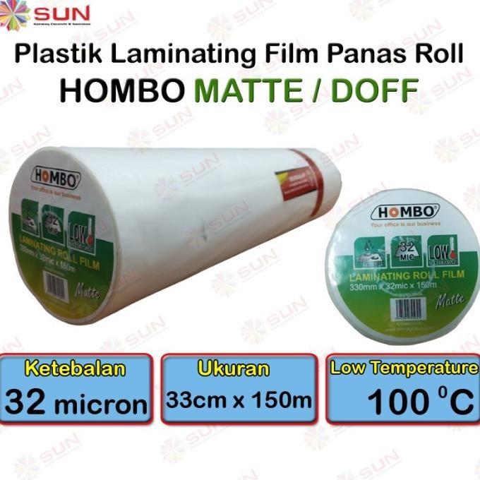 

Sale Plastik Laminasi Panas Roll Doff Hombo 330 Mm