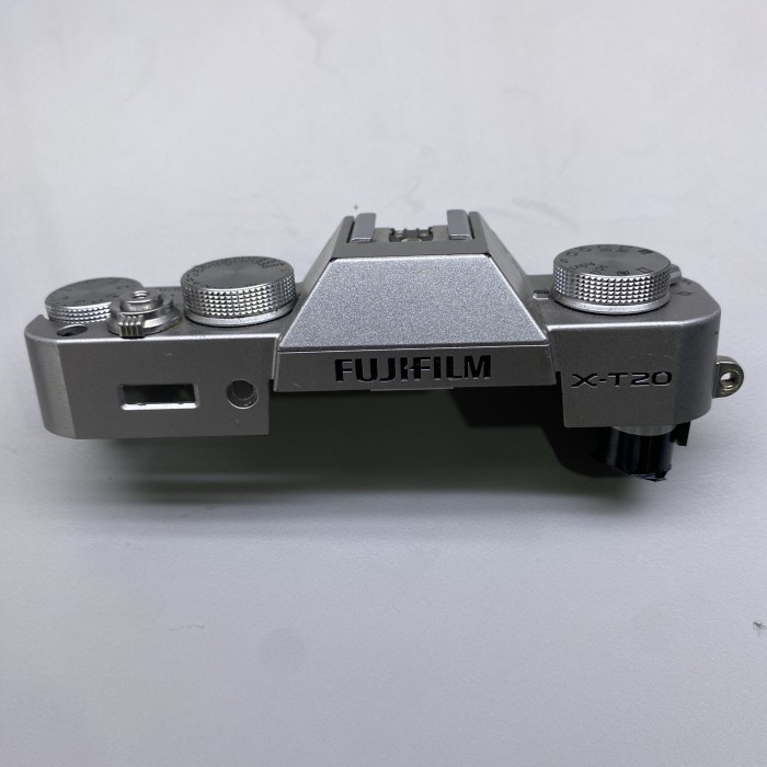 Top Cover For Fujifilm Xt20 Silver (Second)