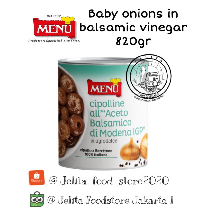 

Menu Baby Onions In Balsamic Vinegar 820Gr