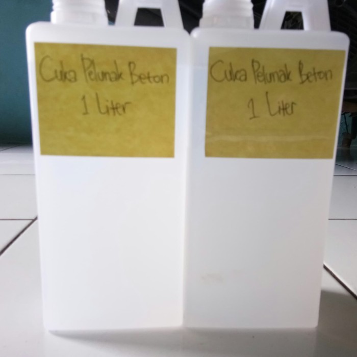 

Cuka Pelunak Beton 1 Liter - Jerigen Tutup Segel