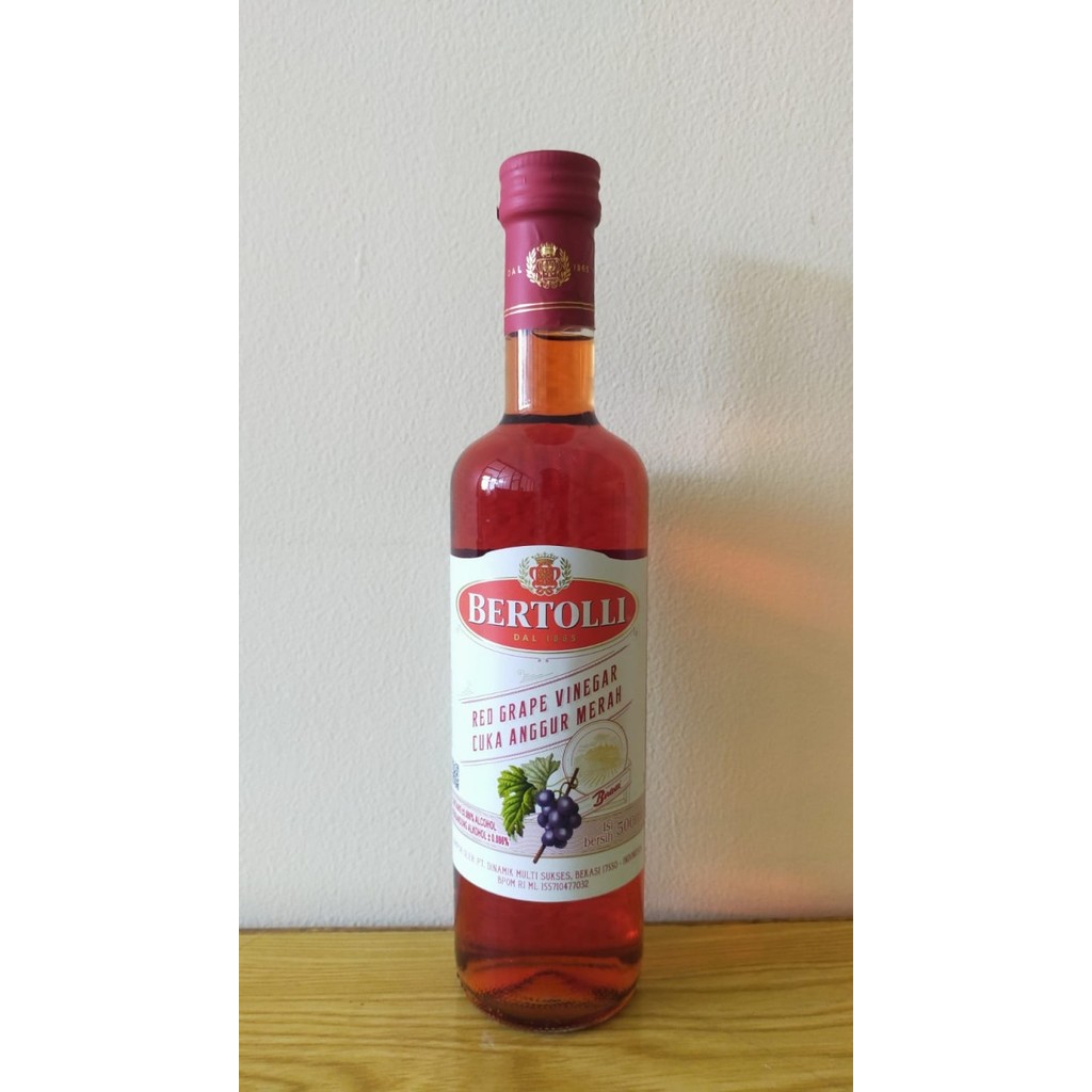 

Bertolli Cuka Anggur Merah 500Ml