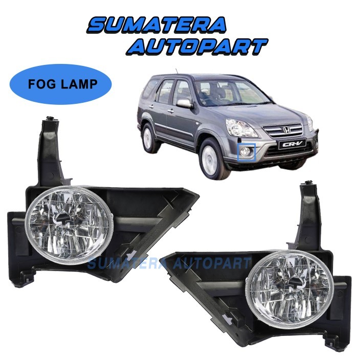 Fog lamp foglamp lampu kabut lampu bumper kanan kiri Honda CRV RD gen2 2005 2006