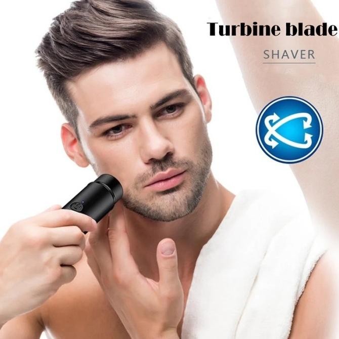 ALAT CUKUR MINI ELEKTRIK - ALAT CUKUR JENGGOT / KUMIS ELEKTRIK MESIN CUKUR RAMBUT KUMIS JENGGOT BULU