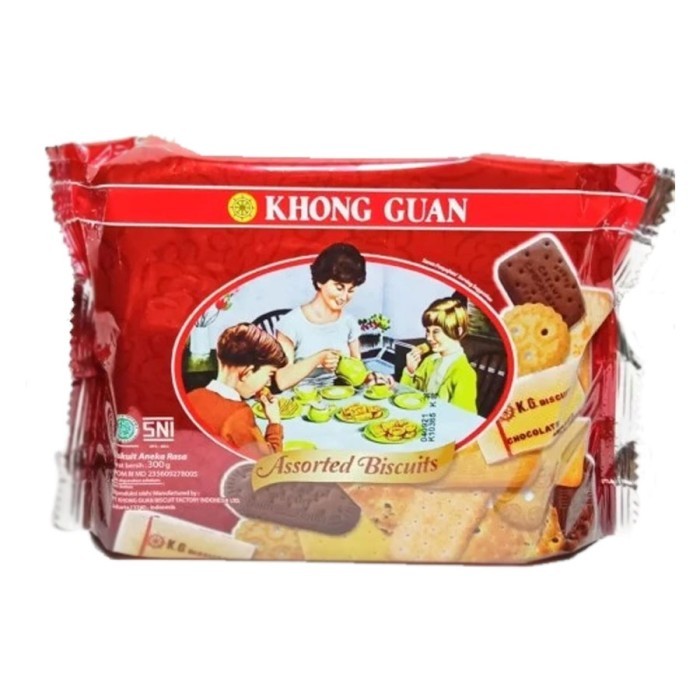 

SPECIAL Khong Guan Assorted Biscuit 300gr