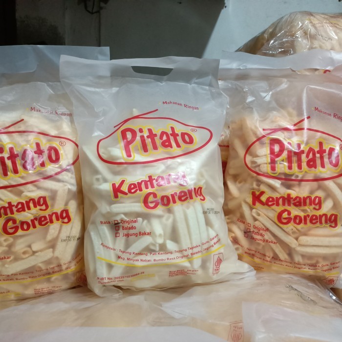

CUCI GUDANG Snack pitato kentang 250gr