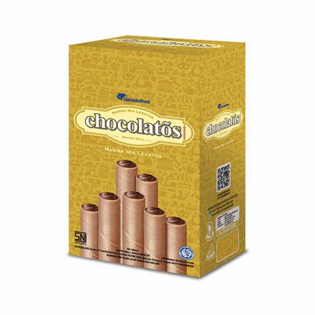 

EKSLUSIF Chocolatos Wafer Roll box isi 24 pcs - Sembako Jogja