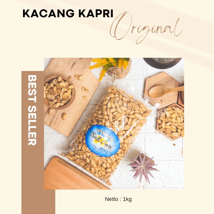 

TERPERCAYA 1kg kacang kapri original gurih