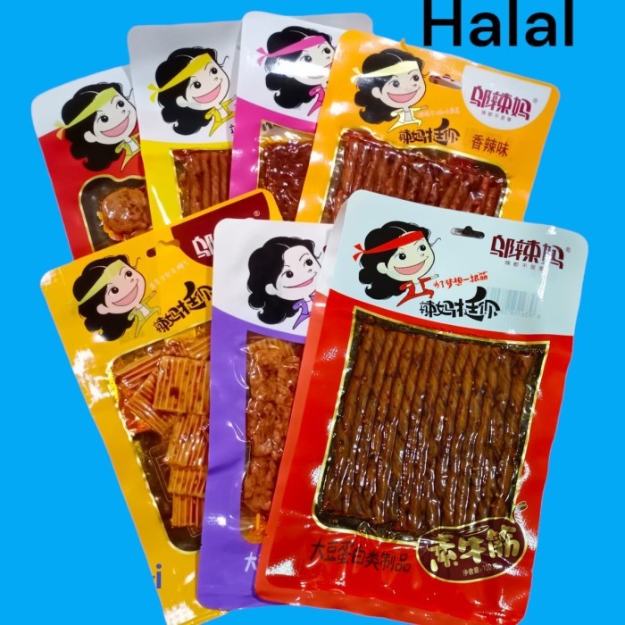 

BERGARANSI Halal Latio Spicy snack Original