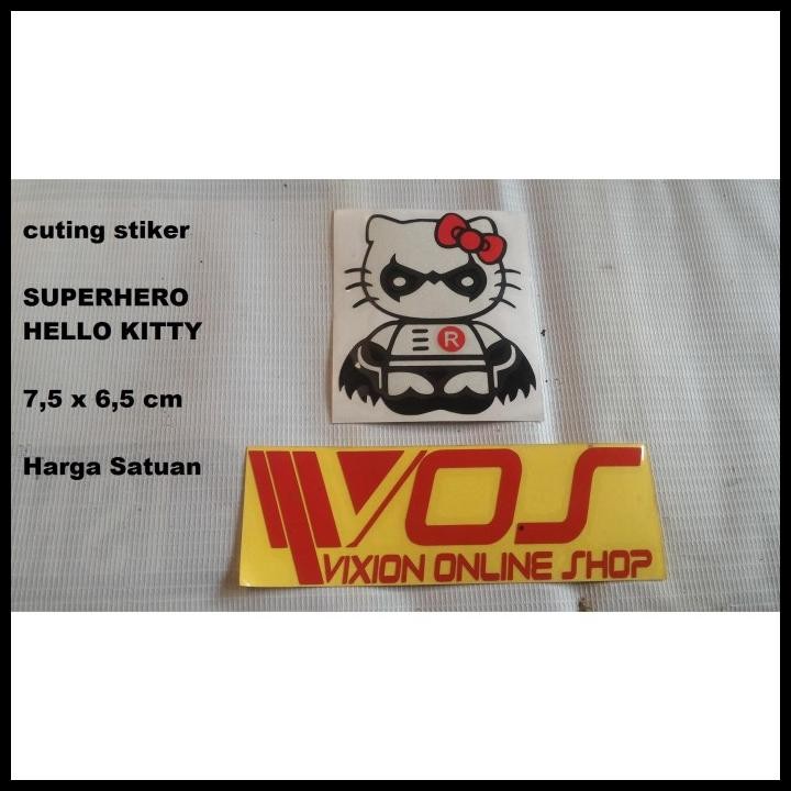 

TERBARU CUTING STIKER SUPERHERO HELLO KITTY !!