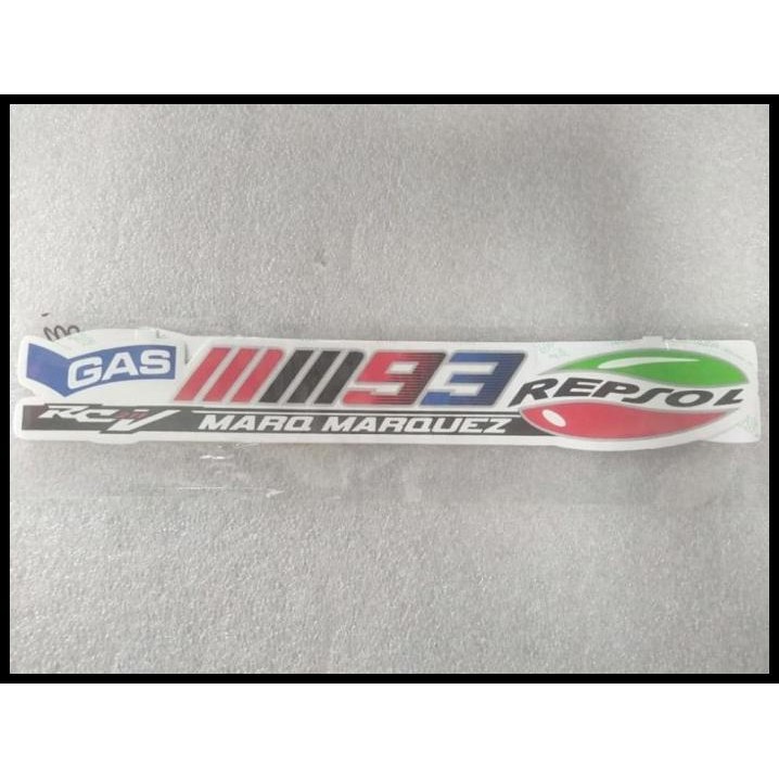 

GRATIS ONGKIR STIKER LE 31 X 5 CM VERSI 2 GAS MARQ M 93 REPSOL !!!!!!