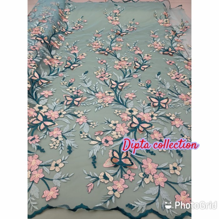 Kain Tule/Kain Brokat 3D Three Tone